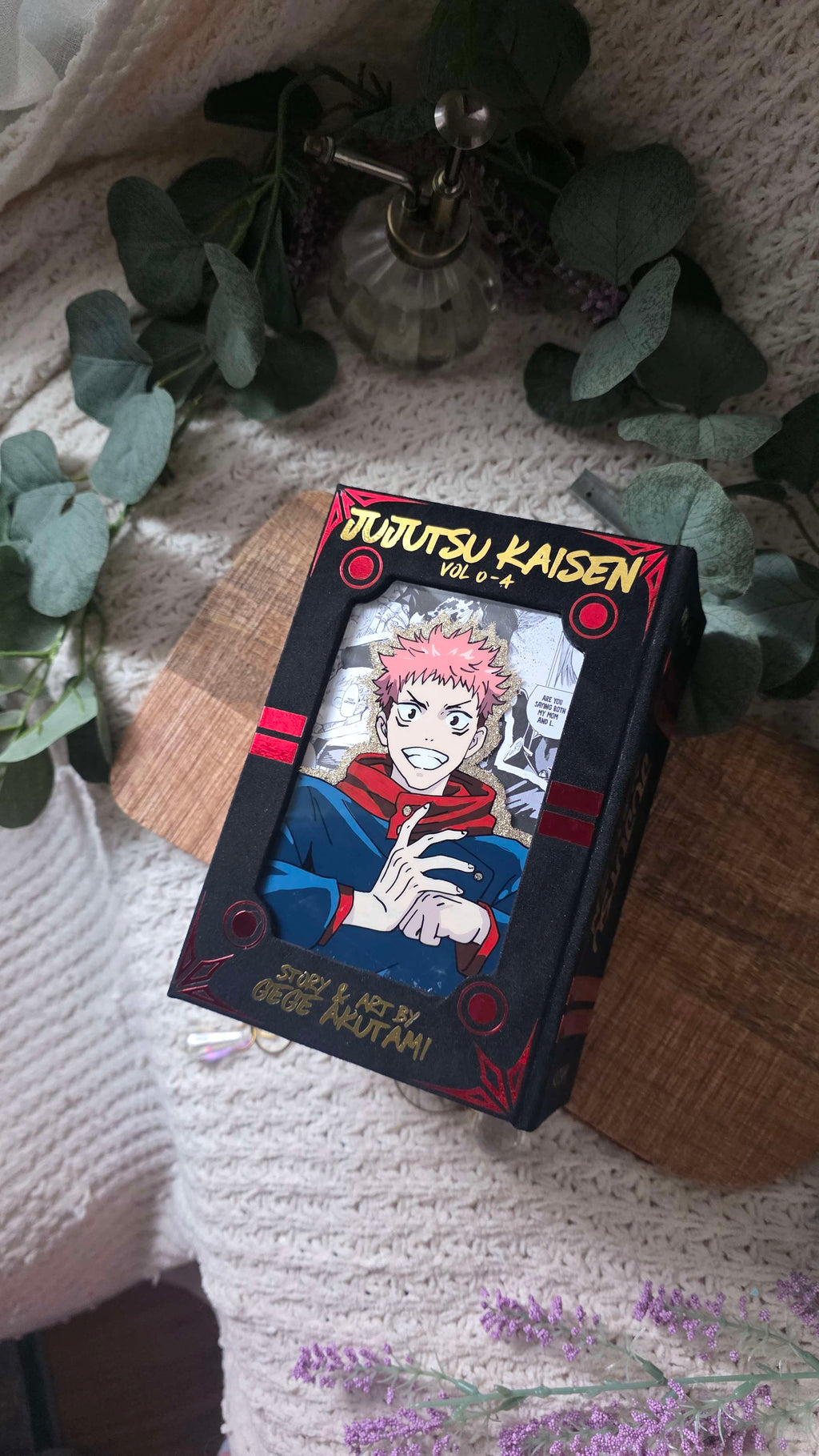 Custom Manga Glass Painting Rebind