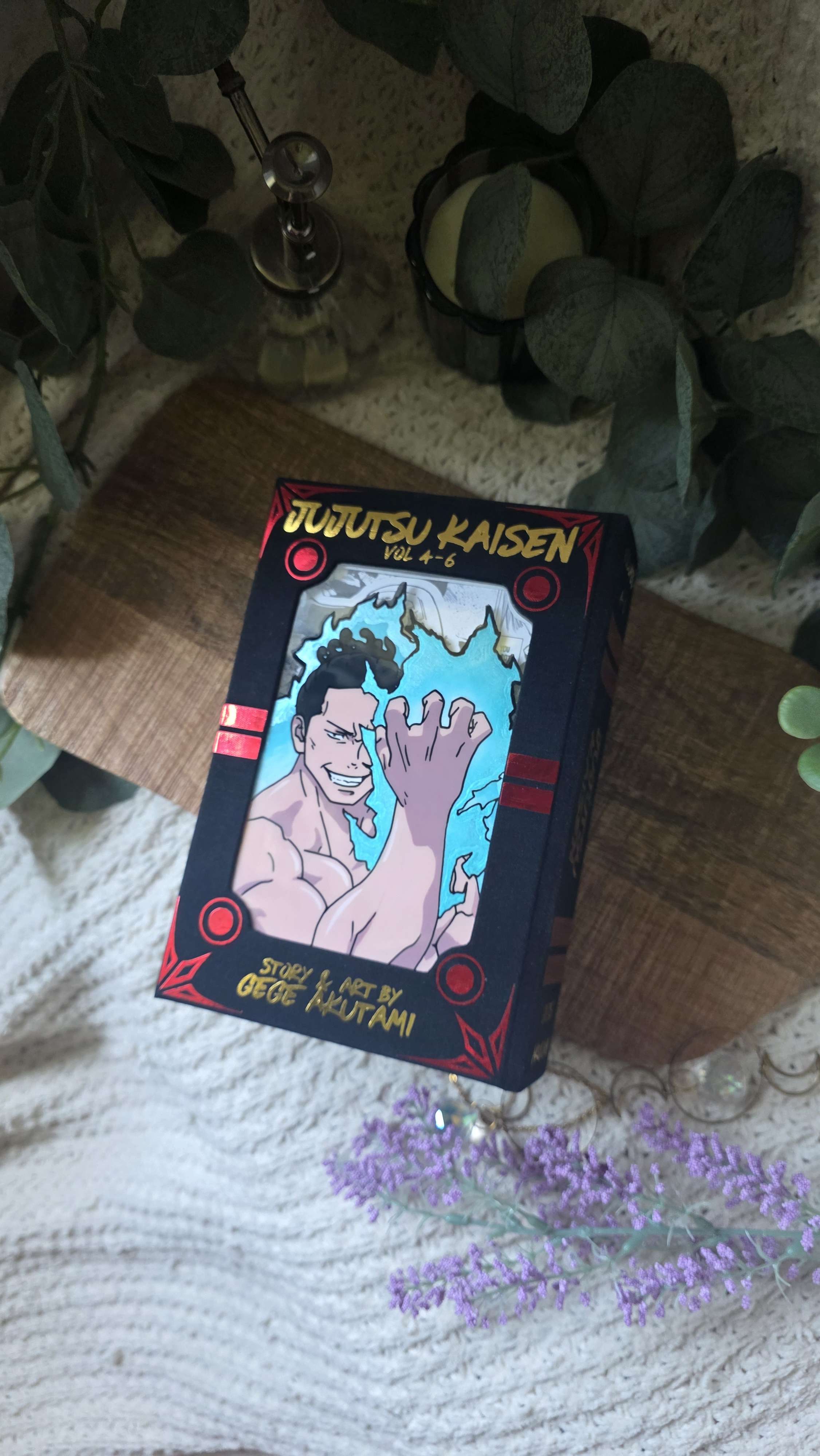 Custom Manga Glass Painting Rebind