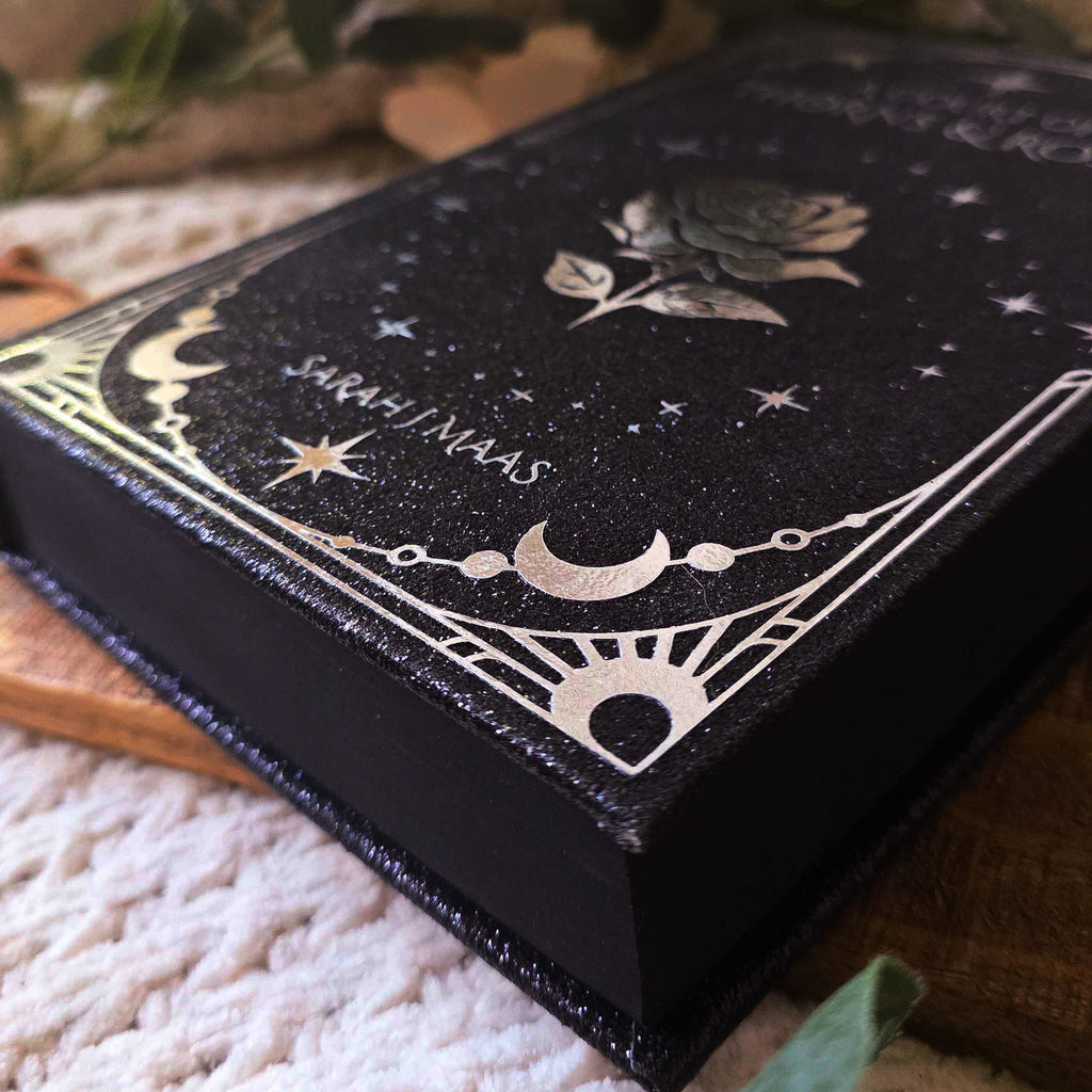 A Court of Thorns and Roses Series by Sarah J. Maas | Black Glitter Edition
