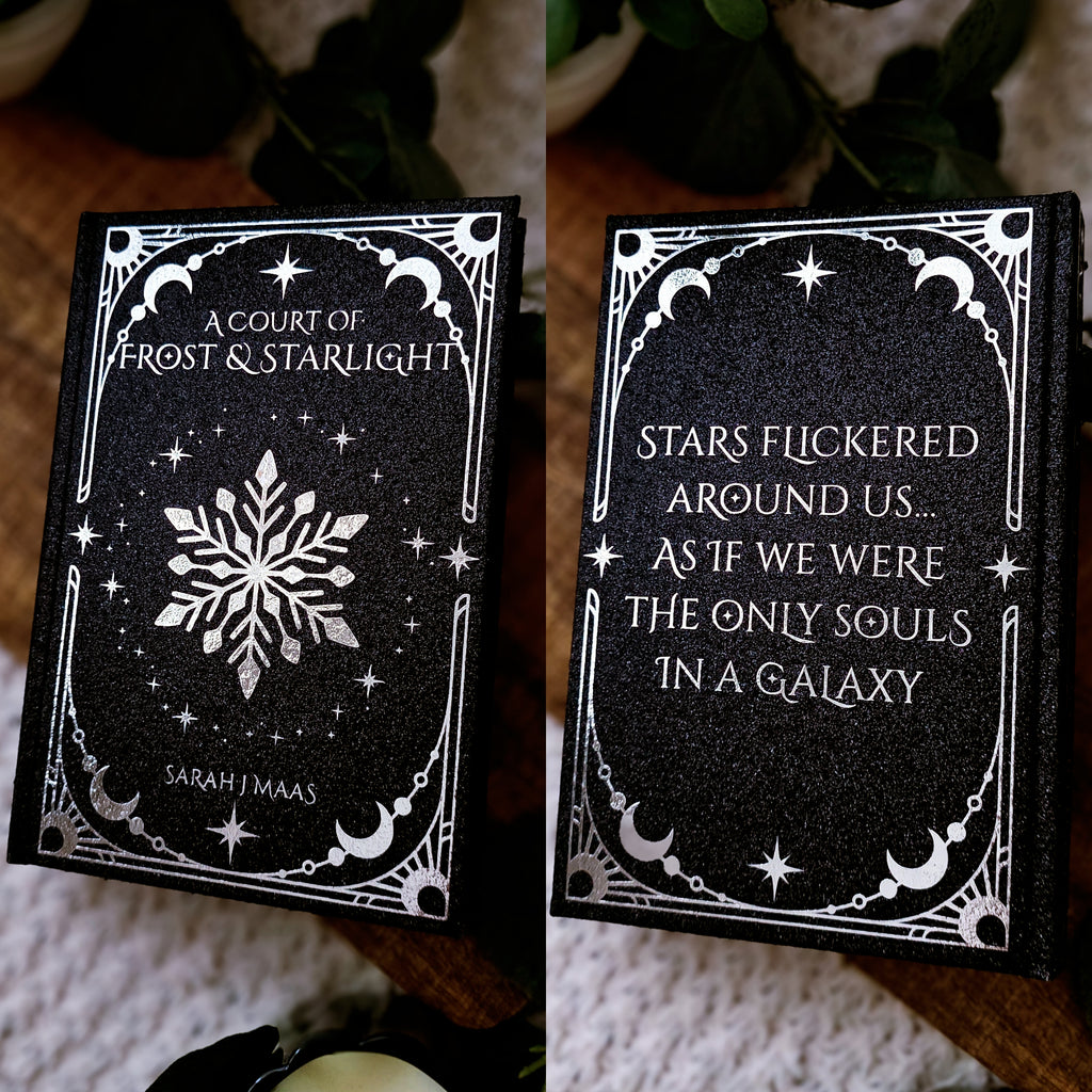 A Court of Thorns and Roses Series by Sarah J. Maas | Black Glitter Edition