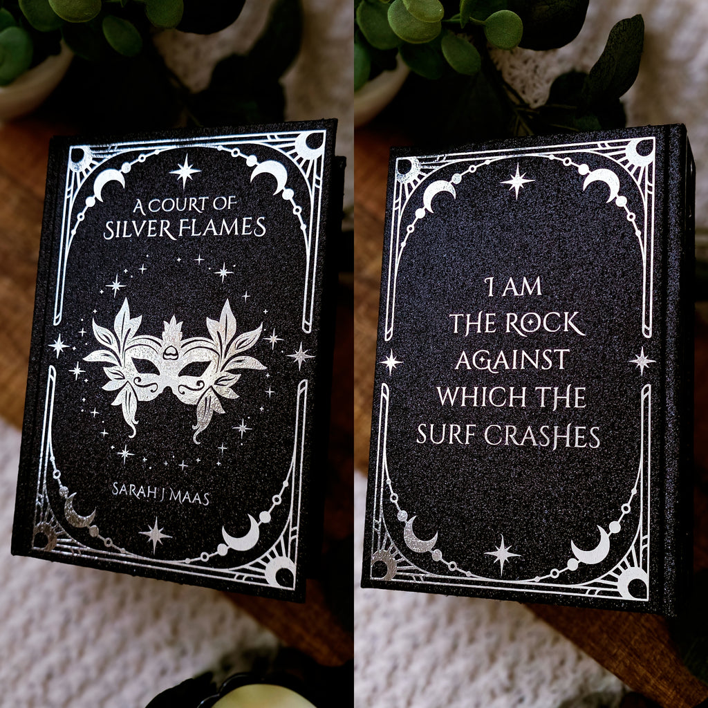 A Court of Thorns and Roses Series by Sarah J. Maas | Black Glitter Edition