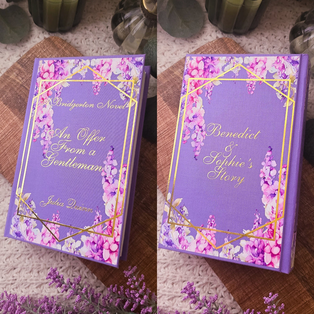 Floral Bridgerton Rebind | Bridgerton by Julia Quinn