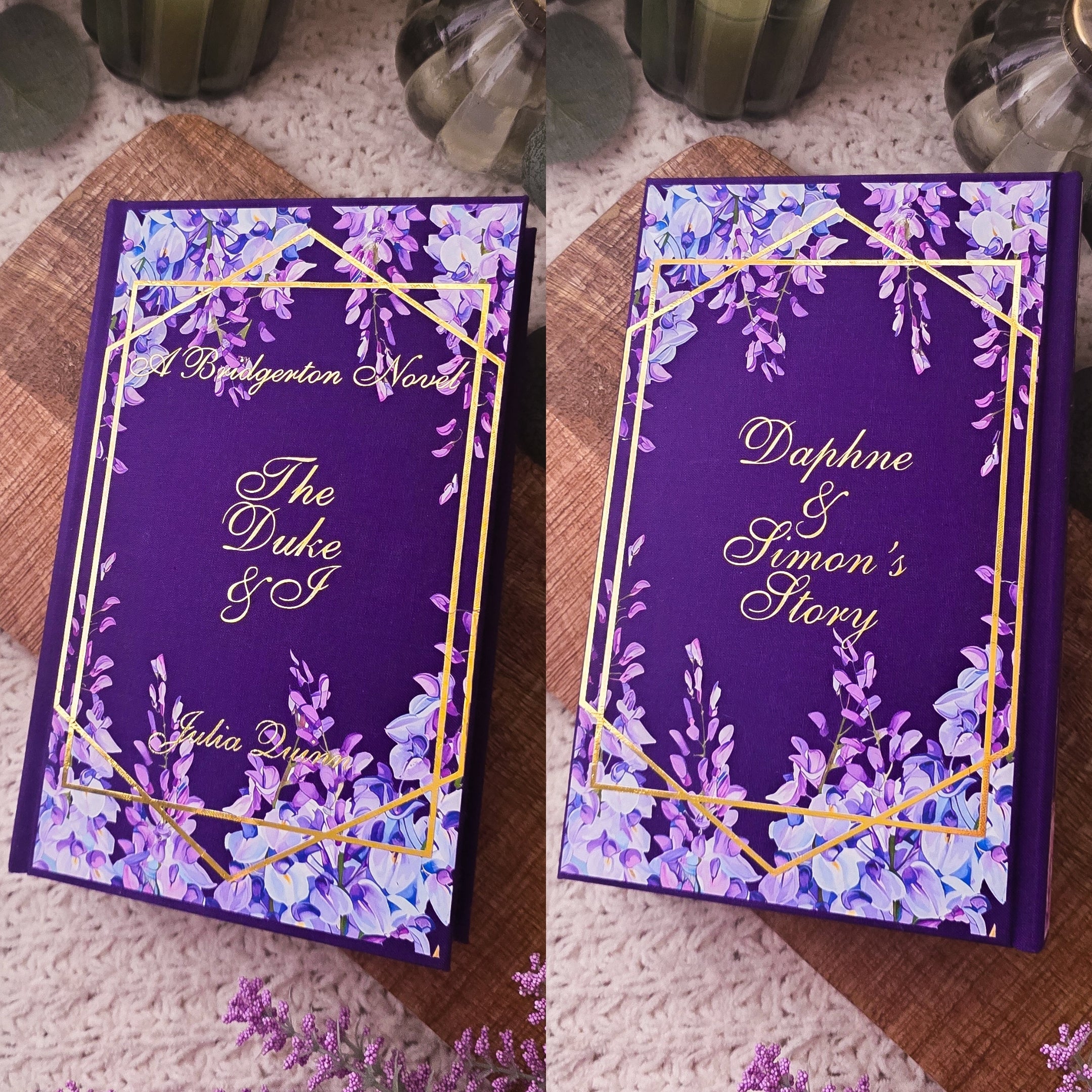 Floral Bridgerton Rebind | Bridgerton by Julia Quinn