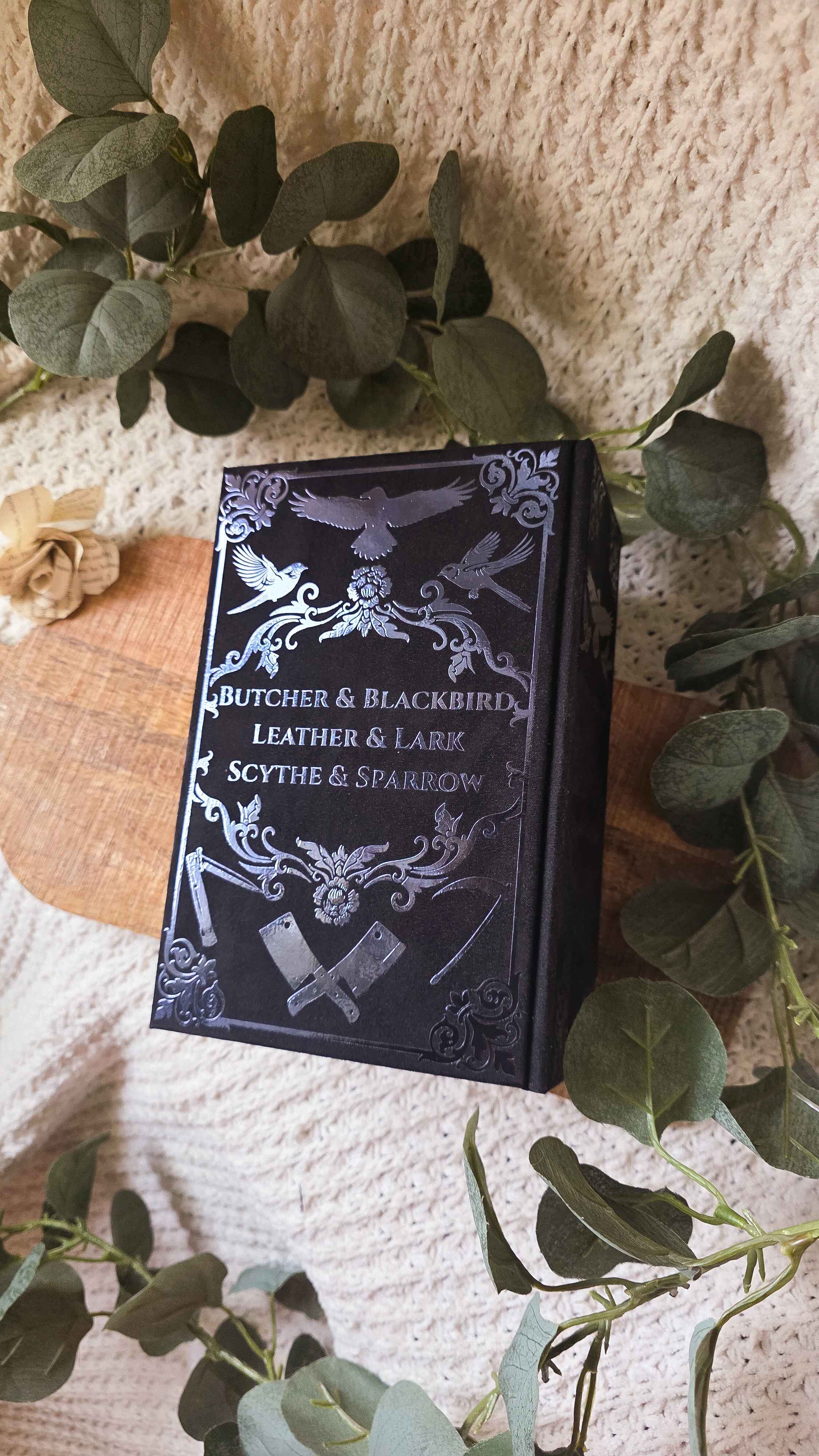 The Ruinous Love Trilogy Tandem Read | Combined Butcher and Blackbird, Leather and Lark, and Scythe and Sparrow