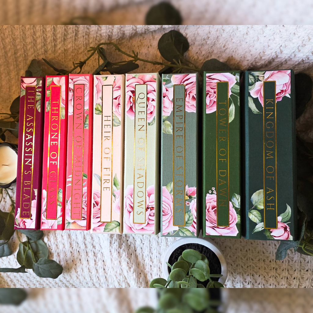 Throne of Glass by Sarah J Maas | Floral Edition