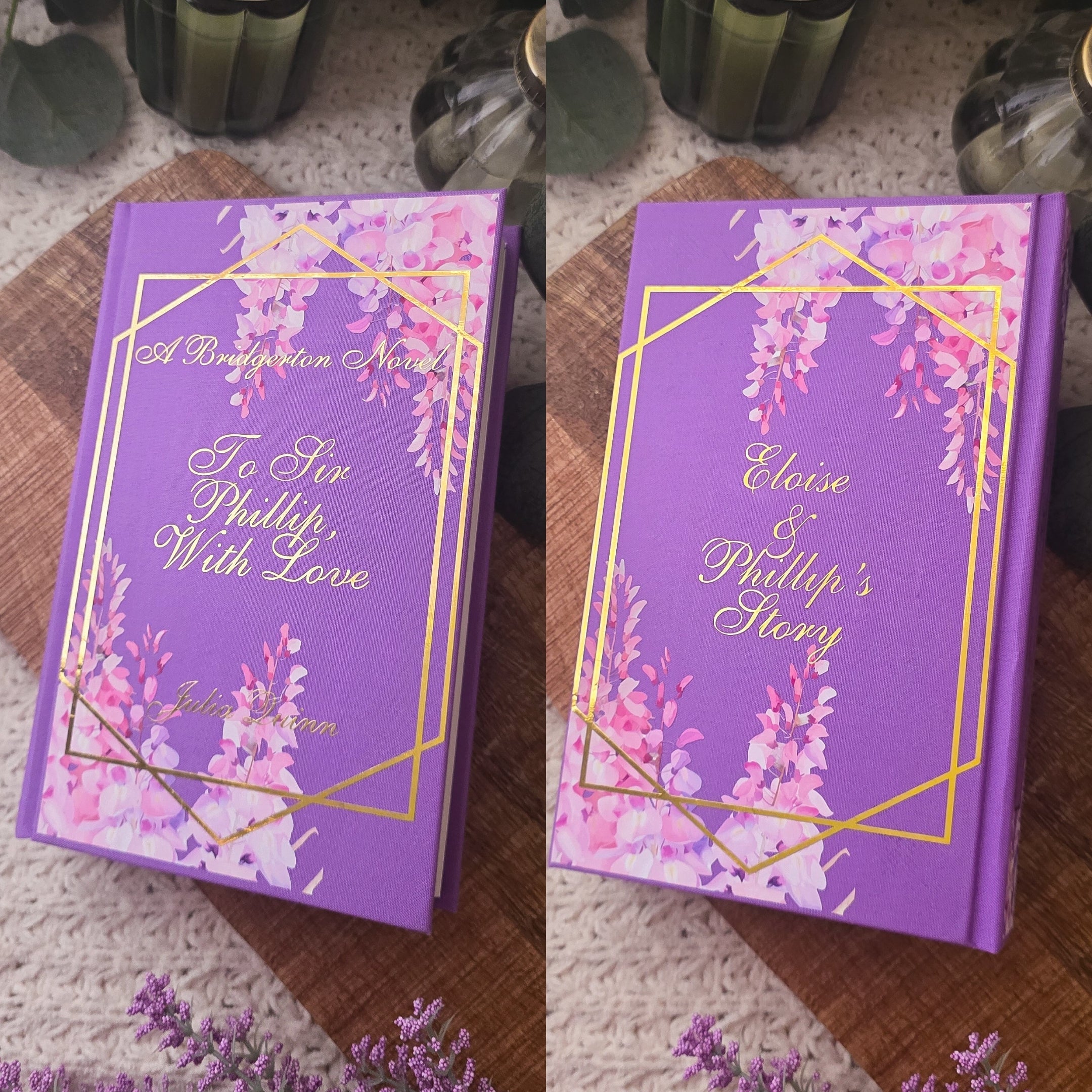 Floral Bridgerton Rebind | Bridgerton by Julia Quinn